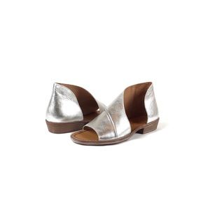 free people • silver mont blanc sandal size 36